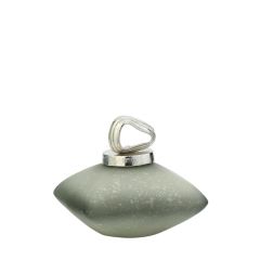 JÜPİTER GÜMÜŞ KULPLU KÜP/DEKOR 17CM