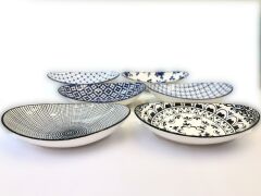 MIXIE OVAL KAYIK TABAK DESEN G