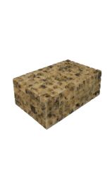 SUNNY KAHVERENGİ ELMAS KUTU 28X18X10CM