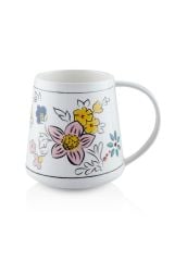 FIORE PORSELEN KUPA 340CC
