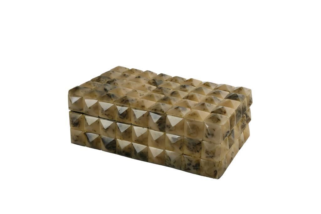 SUNNY KAHVERENGİ ELMAS KUTU 23X13X8CM