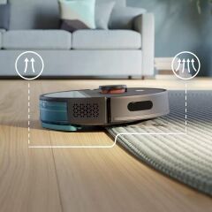 XU3000/01 ISLAK VE KURU ROBOT SÜPÜRGE SİYAH