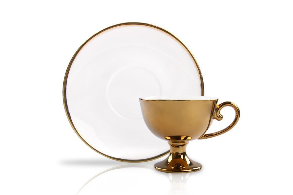 GOLD BEYAZ TÜRK KAHVESİ FİNCAN