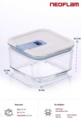 NEOFLAM PERFECT SEAL KARE CAM SAKLAMA KABI 350ML