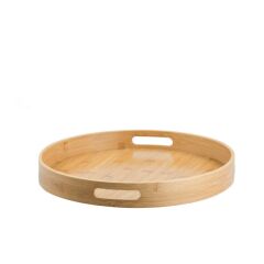 BAMBU YUVARLAK TEPSİ 40 CM