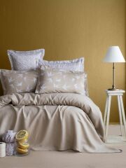 FREELY BEJ ÇİFT KİŞİLİK BAMBU PİKE TAKIMI