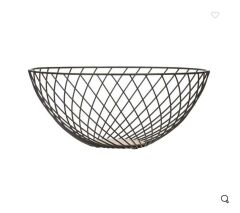 SİYAH METAL BOL KASE 28X12CM