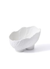 LICIA BEYAZ SERAMİK VAZO 25X17X19CM