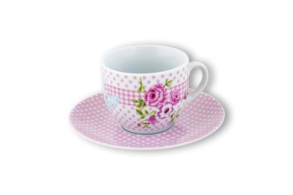 PEMBE ÇAY FİNCANI
