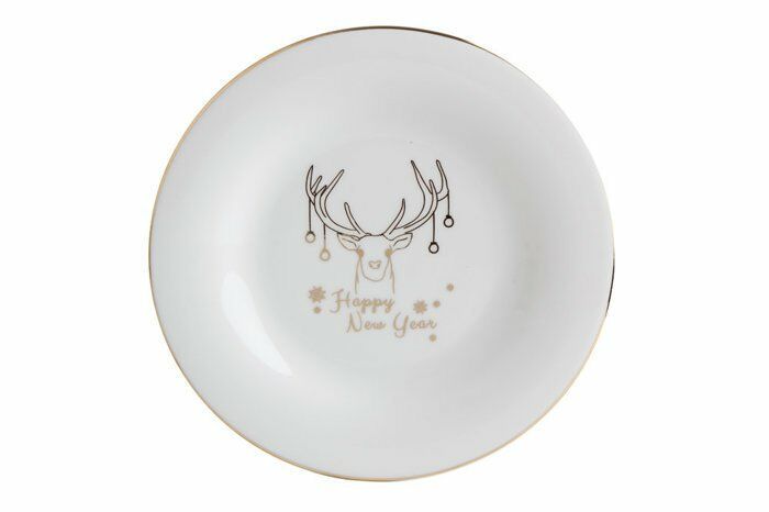 GOLD TWINKLE GEYİK TABAK 22CM