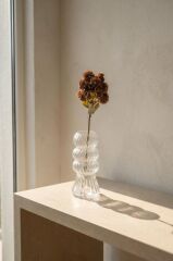 KAHVERENGİ SEDUM TEK DAL YAPAY ÇİÇEK 57CM