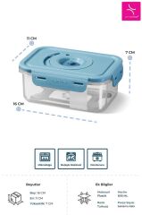 SEOUL TAZE ÜRÜN SAKLAMA KABI 600ML