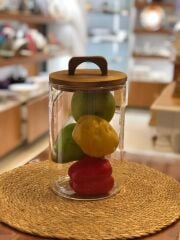 ZAHİRE AKASYA CAM TEKLİ MEGA KAVANOZ 2500ML