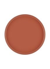 LIMOGES AHŞAP AYAK TERRAACOTA TABAK 27CM