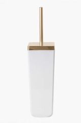 TOSKANA BEYAZ ALTIN TUVALET FIRÇASI