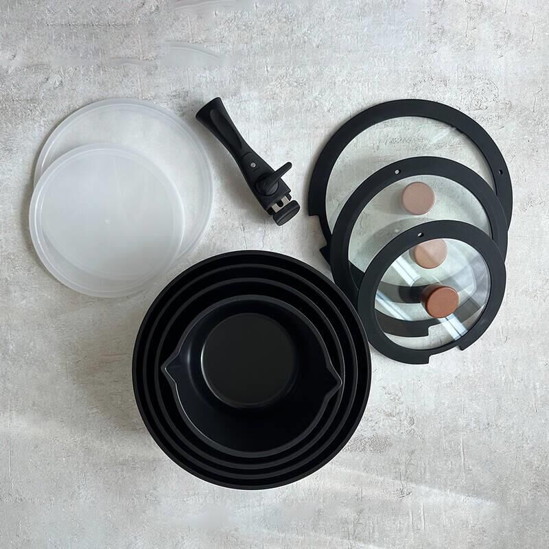 NEOFLAM MİDAS SİYAH INDUCTION 11 PARÇA