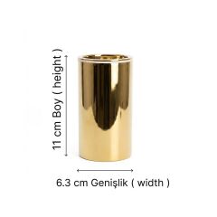 NOVA TEZGAH ÜSTÜ GOLD YUVARLAK DİŞ FIRÇALIK