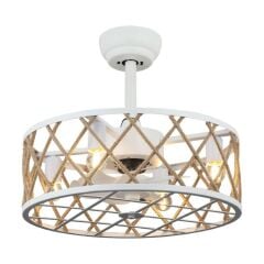 VANTONE 02 BEYAZ 4'LÜ PLAFONYER PERVANELİ AVİZE