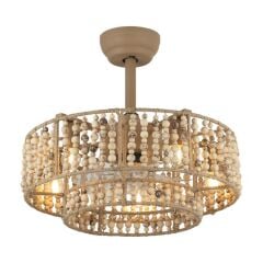 VANTONE 03 KREM 5'Lİ PLAFONYER PERVANELİ AVİZE