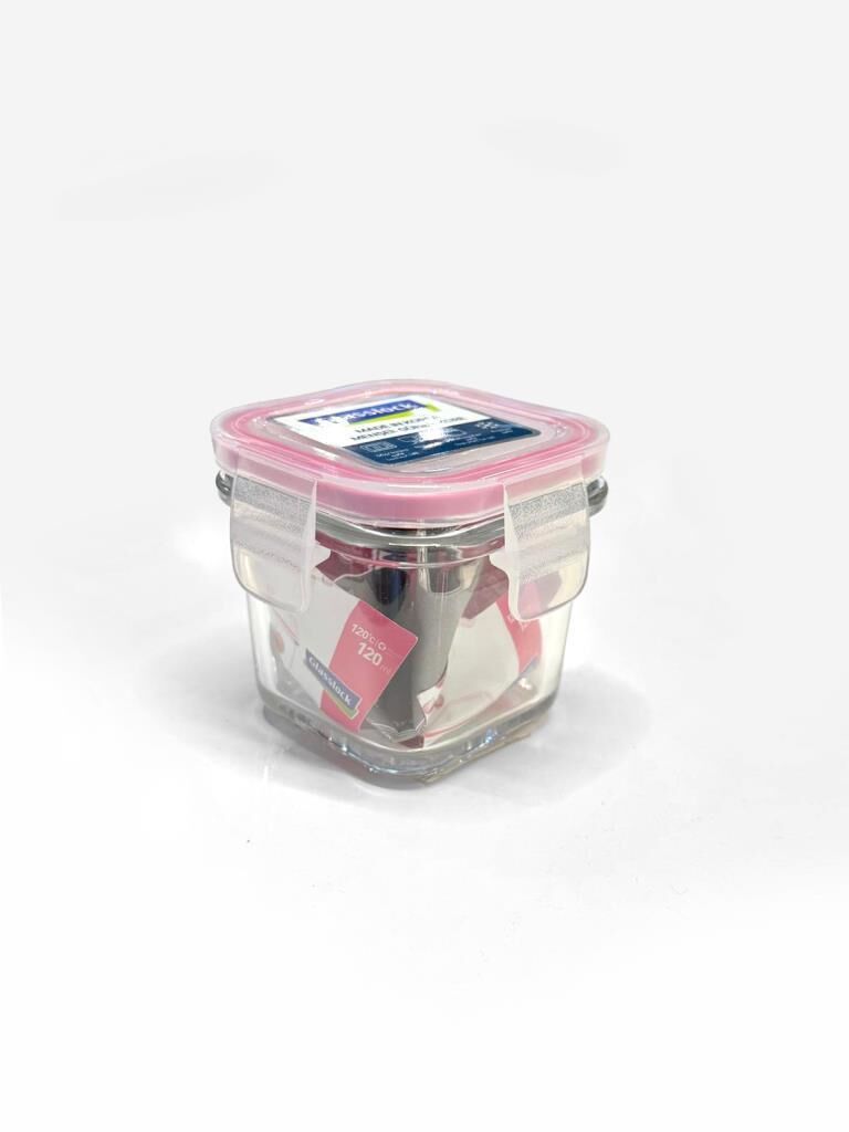 GLASSLOCK KARE CAM SAKLAMA KABI 120ML