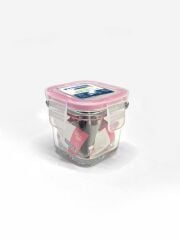 GLASSLOCK KARE CAM SAKLAMA KABI 120ML