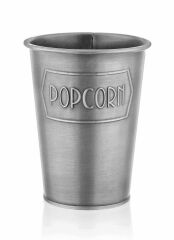 GRİ POPCORN KOVASI 16CM