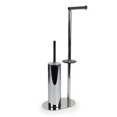 KROM HAREKETLİ YUVARLAK WC SET