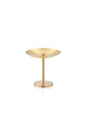 BRASS PİRİNÇ OVAL LOKUMLUK 9X9CM
