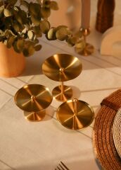 BRASS PİRİNÇ OVAL LOKUMLUK 9X9CM