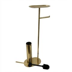 NOVA GOLD HAREKETLİ YUVARLAK WC SET