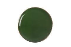 SOLID YEŞİL TEKLİ SERVİS TABAK 26CM