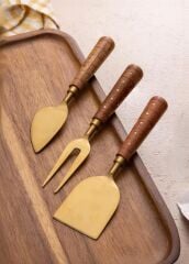 WOOD 3'LÜ PEYNİR SERVİS TAKIMI