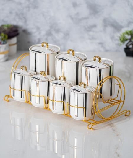 ASPEN ASTORİA 7 PARÇA BAHARAT/KAVANOZ SETİ