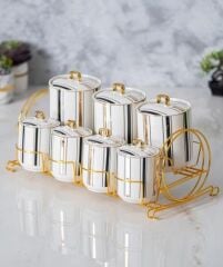 ASPEN ASTORİA 7 PARÇA BAHARAT/KAVANOZ SETİ