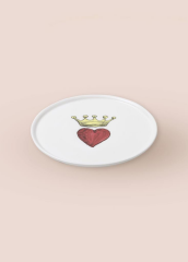 LUV 6'LI PASTA TABAK SETİ 19CM