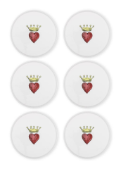 LUV 6'LI PASTA TABAK SETİ 19CM