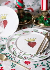 LUV 6'LI PASTA TABAK SETİ 19CM