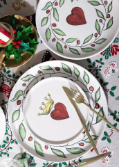 LUV 6'LI PASTA TABAK SETİ 19CM