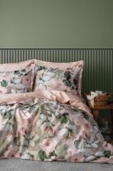 ROSIERE 210TC DİJİTAL BASKI PAMUK SATEN ÇİFT KİŞİLİK NEVRESİM TAKIMI