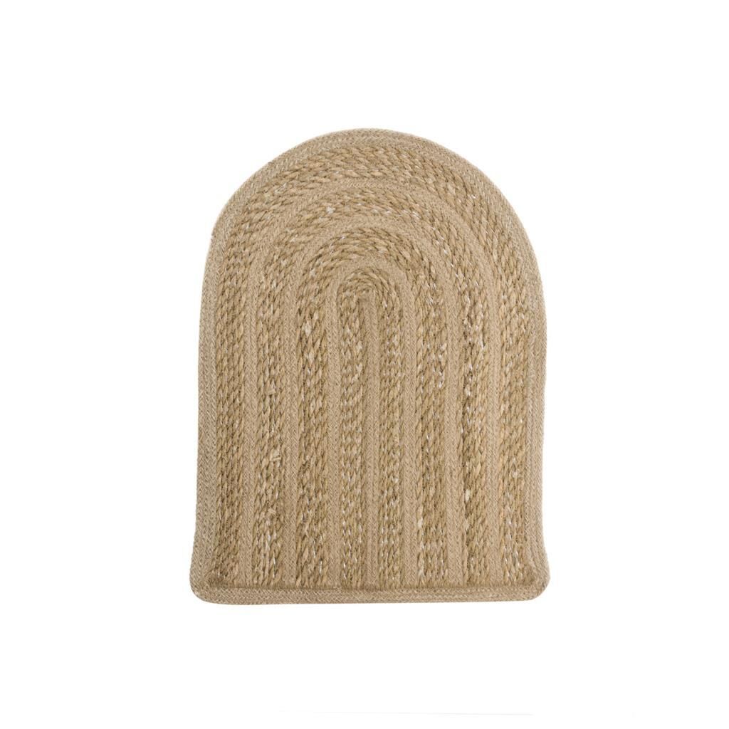 HASIR KREM OVAL PASPAS 40X54CM