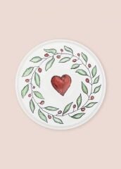 LUV 6'LI PASTA TABAK SETİ 19CM