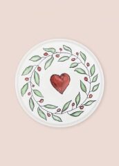 LUV 6'LI PASTA TABAK SETİ 19CM