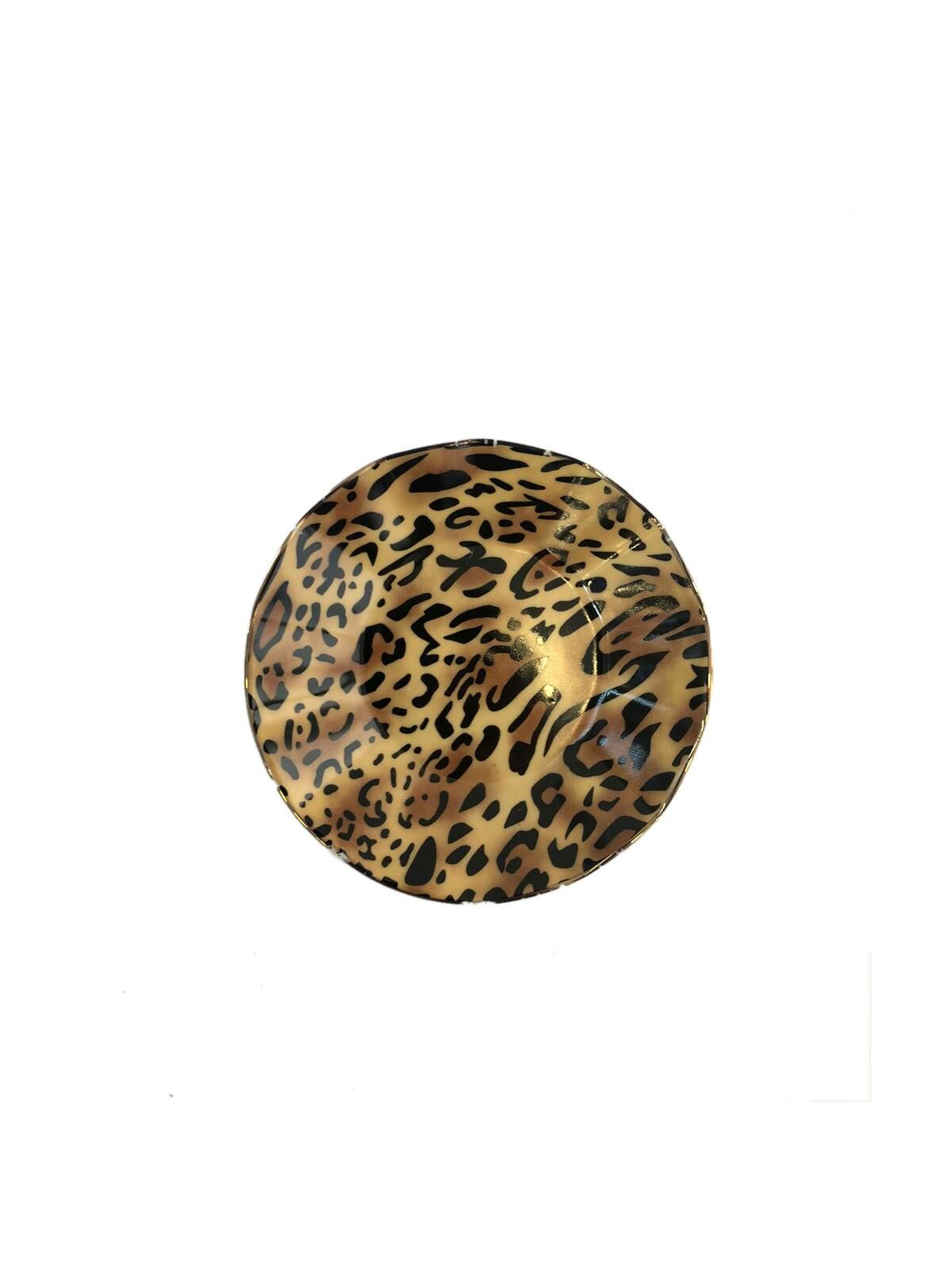 LEOPAR ÇAY TABAK DESEN2