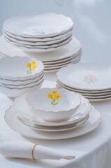 DE SANTIAGO 6 KİŞİLİK 24 PARÇA YEMEK TAKIMI