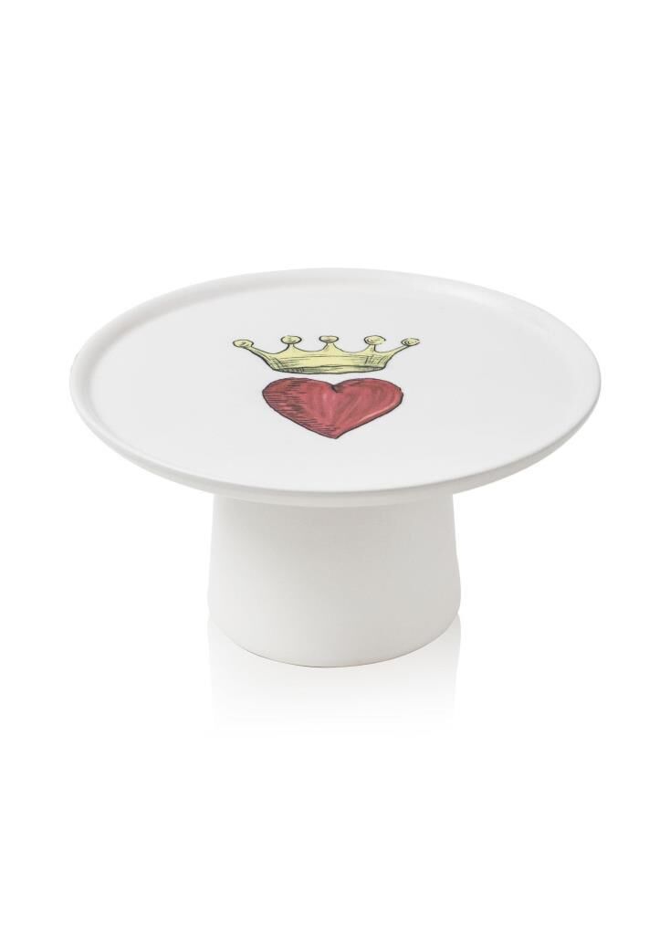 LUV AYAKLI SERVİS TABAK 10x19CM