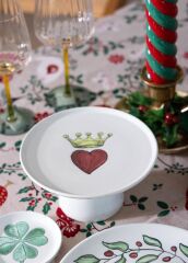 LUV AYAKLI SERVİS TABAK 10x19CM