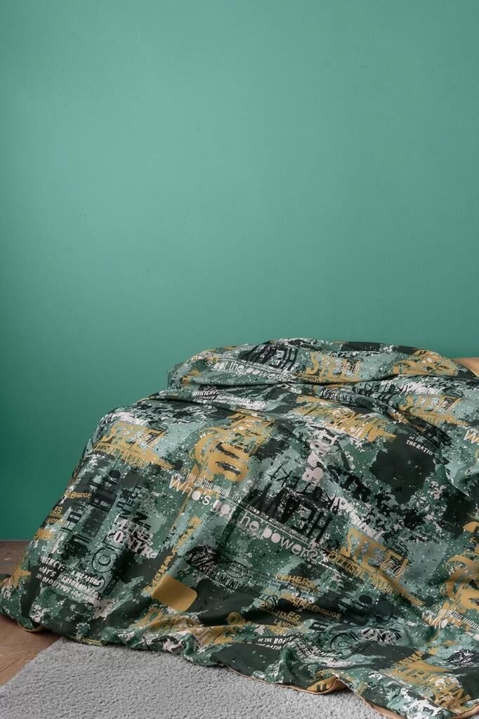 ROCKY 210TC DİJİTAL BASKI PAMUK SATEN TEK KİŞİLİK NEVRESİM TAKIMI