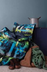 AQUA 210TC DİJİTAL BASKI PAMUK SATEN TEK KİŞİLİK NEVRESİM TAKIMI