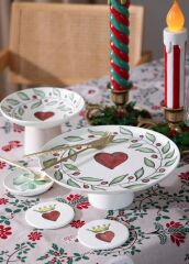 LUV AYAKLI SERVİS TABAK 10x30CM