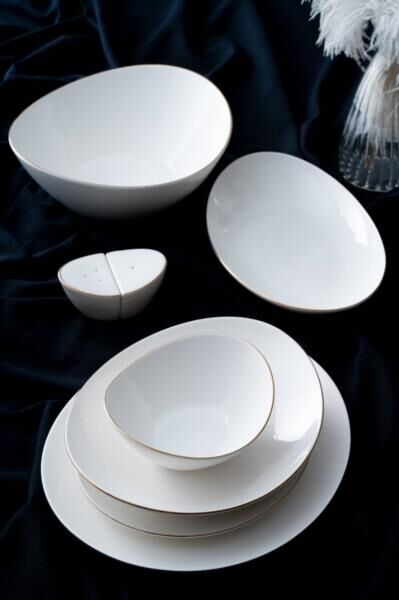 BRINIA GOLD 6 KİŞİLİK 29 PARÇA YEMEK TAKIMI